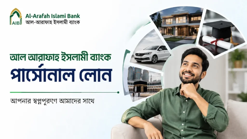 আল আরাফাহ ইসলামী ব্যাংক পার্সোনাল লোন ২০২৬: সুবিধা, শর্ত, আবেদন প্রক্রিয়া