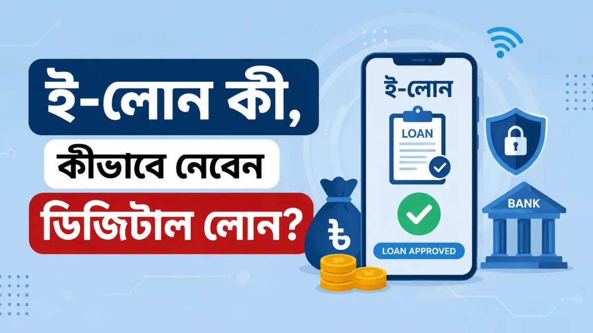 ই-লোন কী, কীভাবে নেবেন ডিজিটাল লোন?