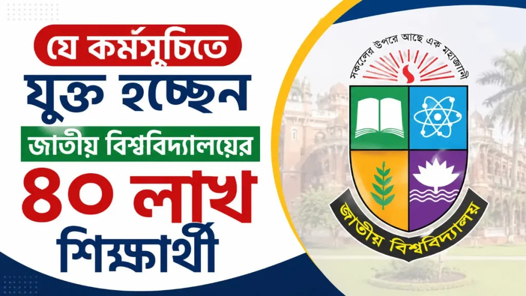 জাতীয় বিশ্ববিদ্যালয়ের ৪০ লাখ শিক্ষার্থীর জন্য ‘ওয়ান স্টুডেন্ট, ওয়ান ট্রি’ কর্মসূচি