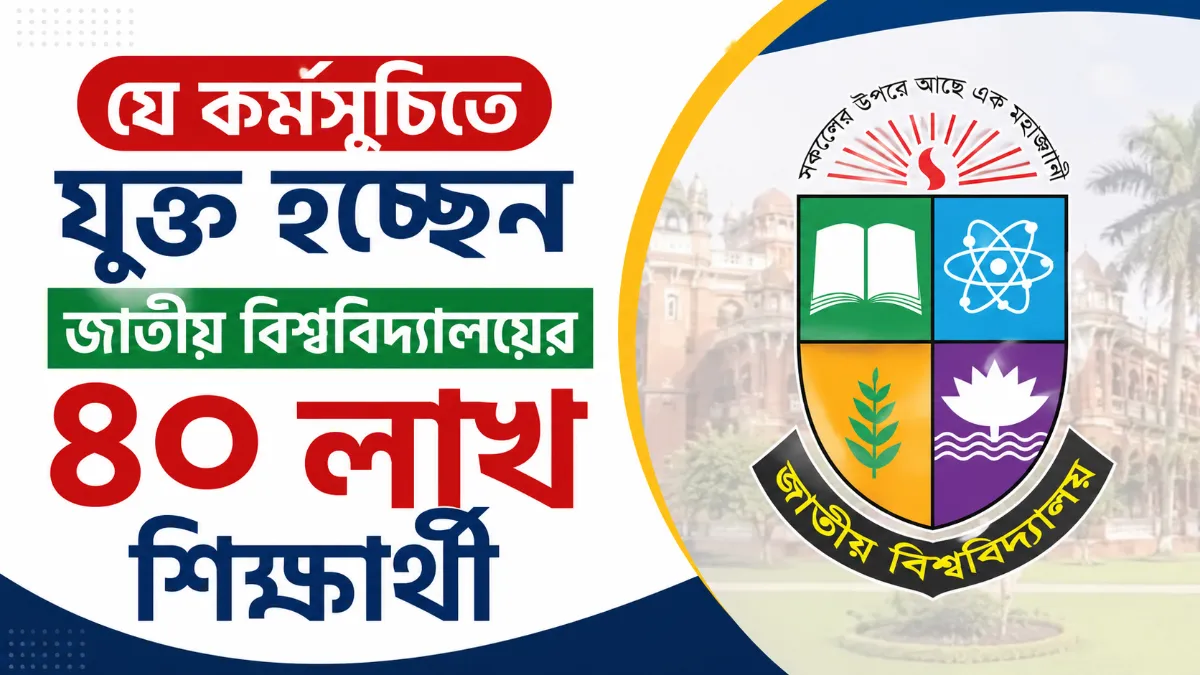 জাতীয় বিশ্ববিদ্যালয়ের ৪০ লাখ শিক্ষার্থীর জন্য ‘ওয়ান স্টুডেন্ট, ওয়ান ট্রি’ কর্মসূচি