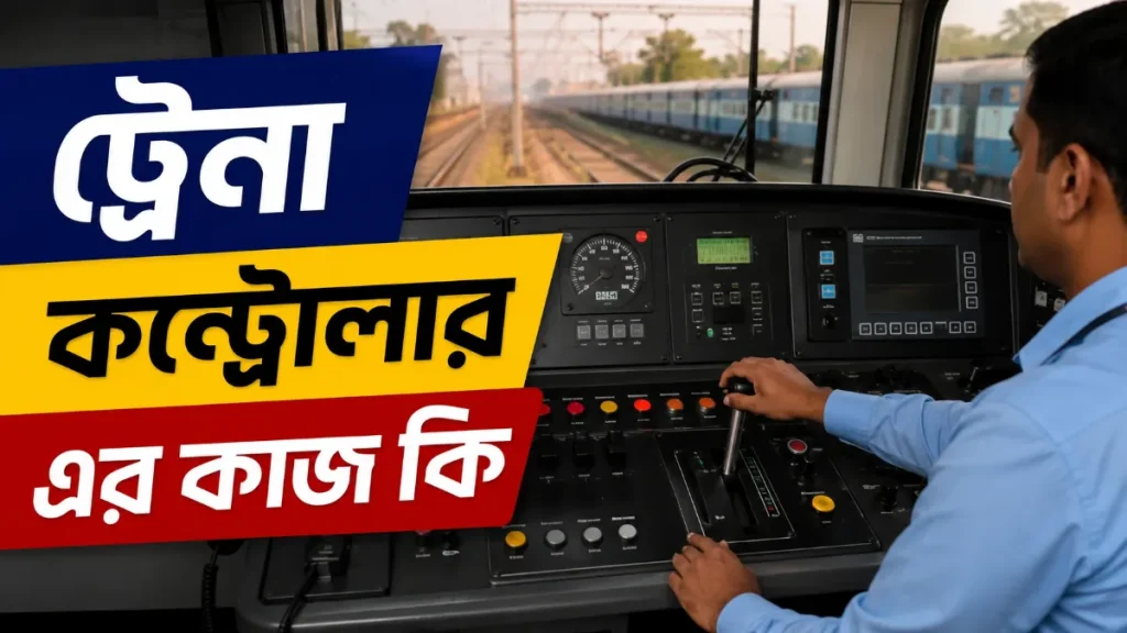 ট্রেন কন্ট্রোলার এর কাজ কি? রেলওয়ের অদৃশ্য নায়কের দায়িত্ব ও কর্তব্য
