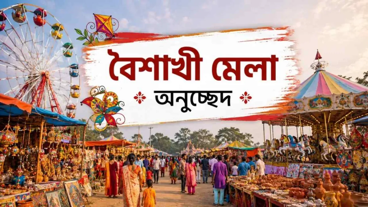 বৈশাখী মেলা অনুচ্ছেদ