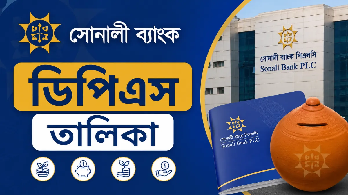 সোনালী ব্যাংক ডিপিএস
